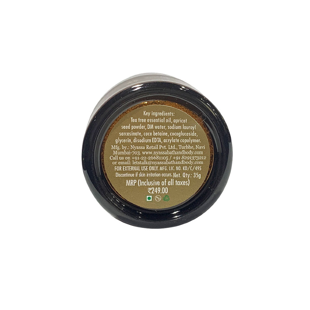 Clarifying Tea Tree Foaming Face and Body Scrub