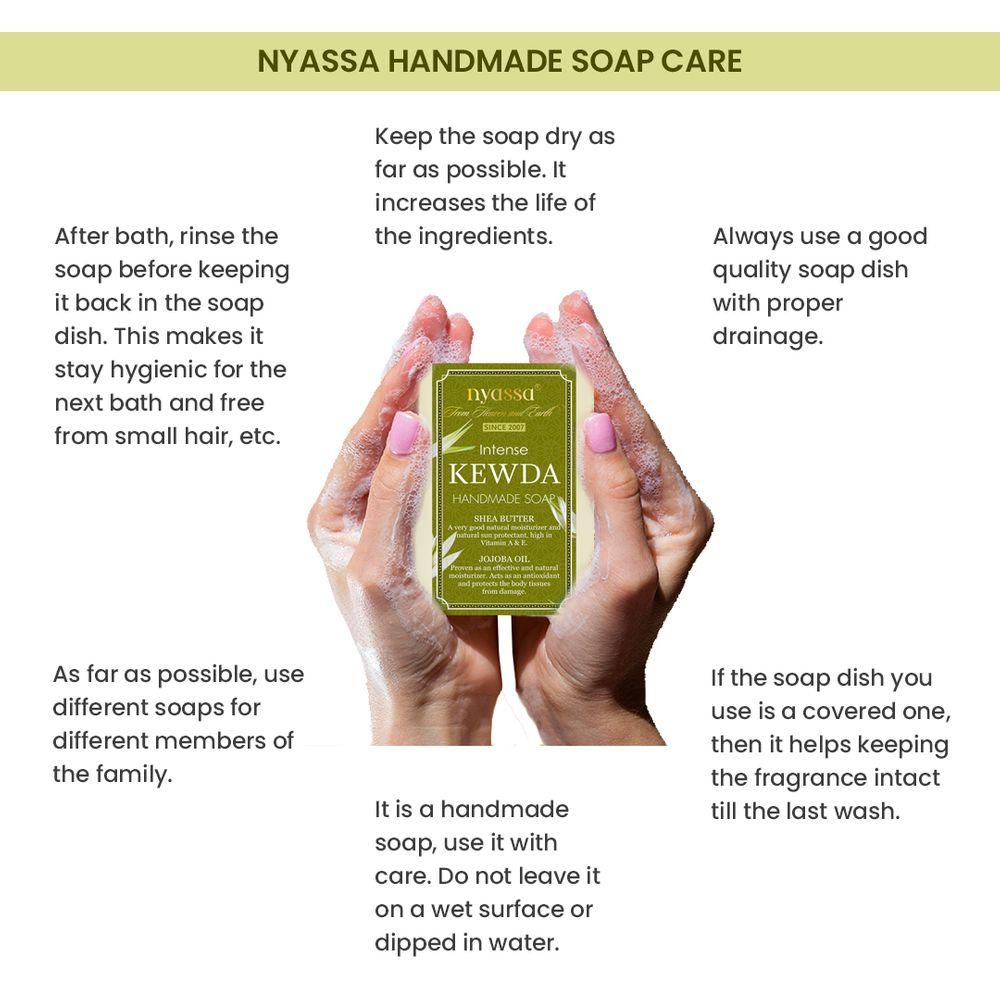 Kewda Handmade Soap 150gm - Nyassa