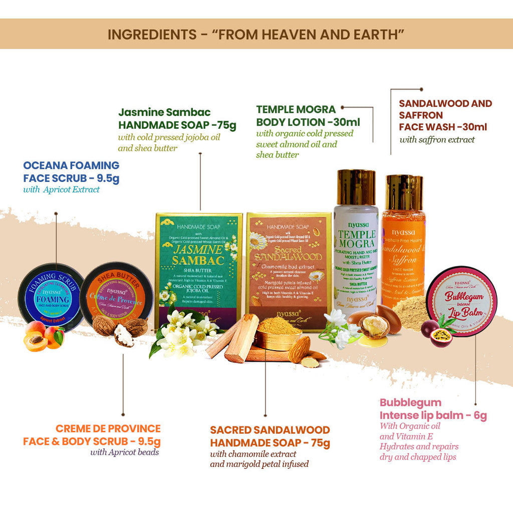 Nyassa Bath and Body Treats Gift Set