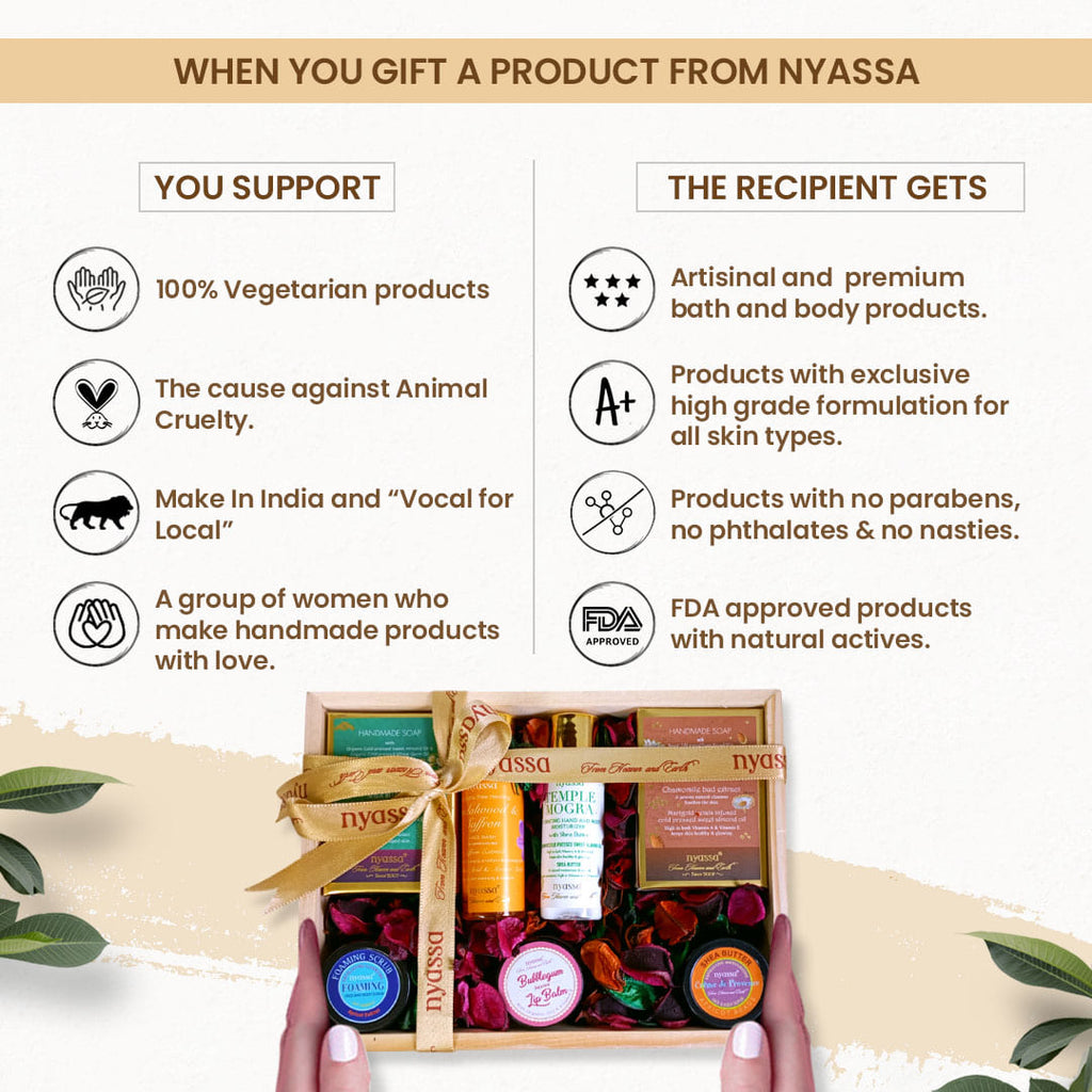Nyassa Bath and Body Treats Gift Set