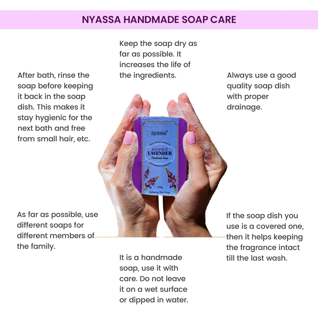 Kashmir Lavender Handmade Soap 150gm