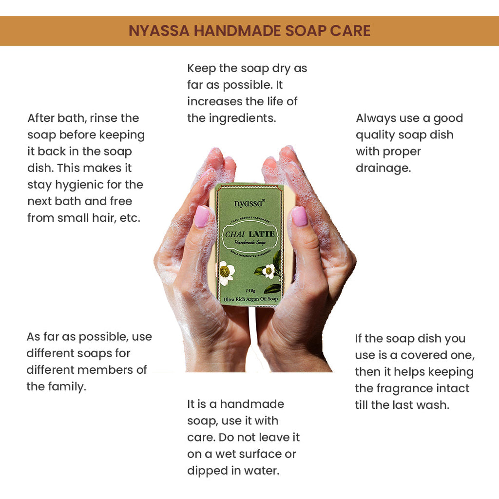 Chai latte Handmade Soap 150gm