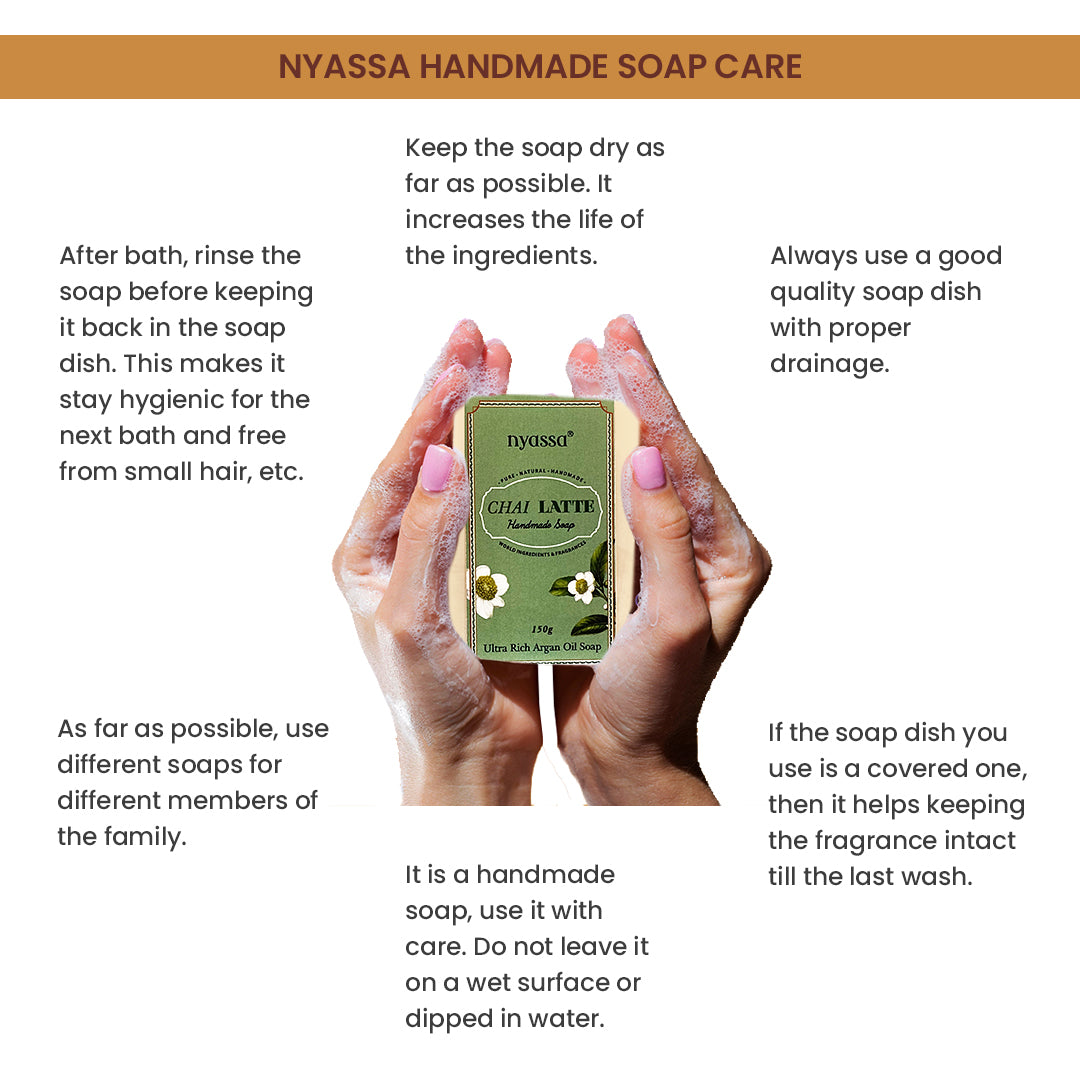 Chai latte Handmade Soap 150gm