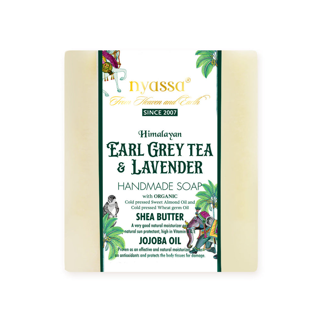 Earl Grey Tea & Lavender Handmade Natural Bathing Soap 150gm