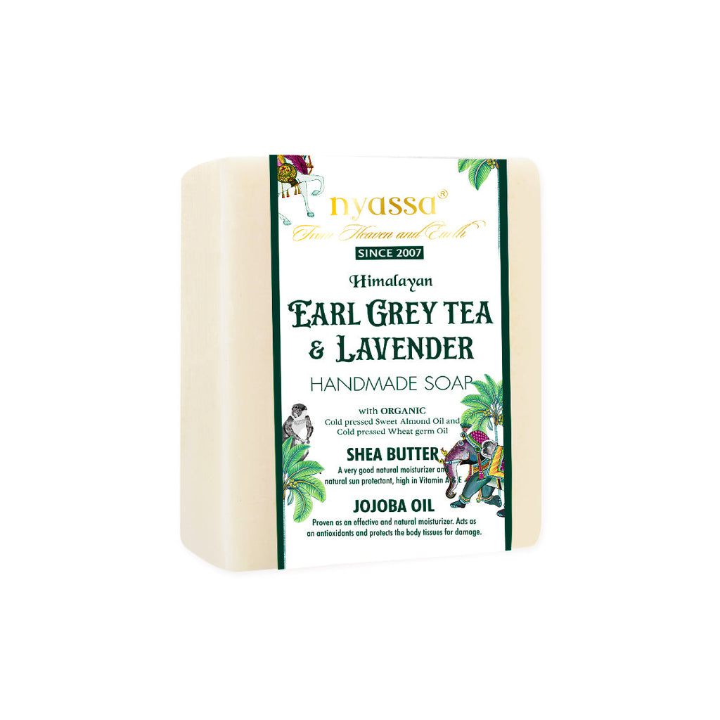 Earl Grey Tea & Lavender Handmade Natural Bathing Soap 150gm