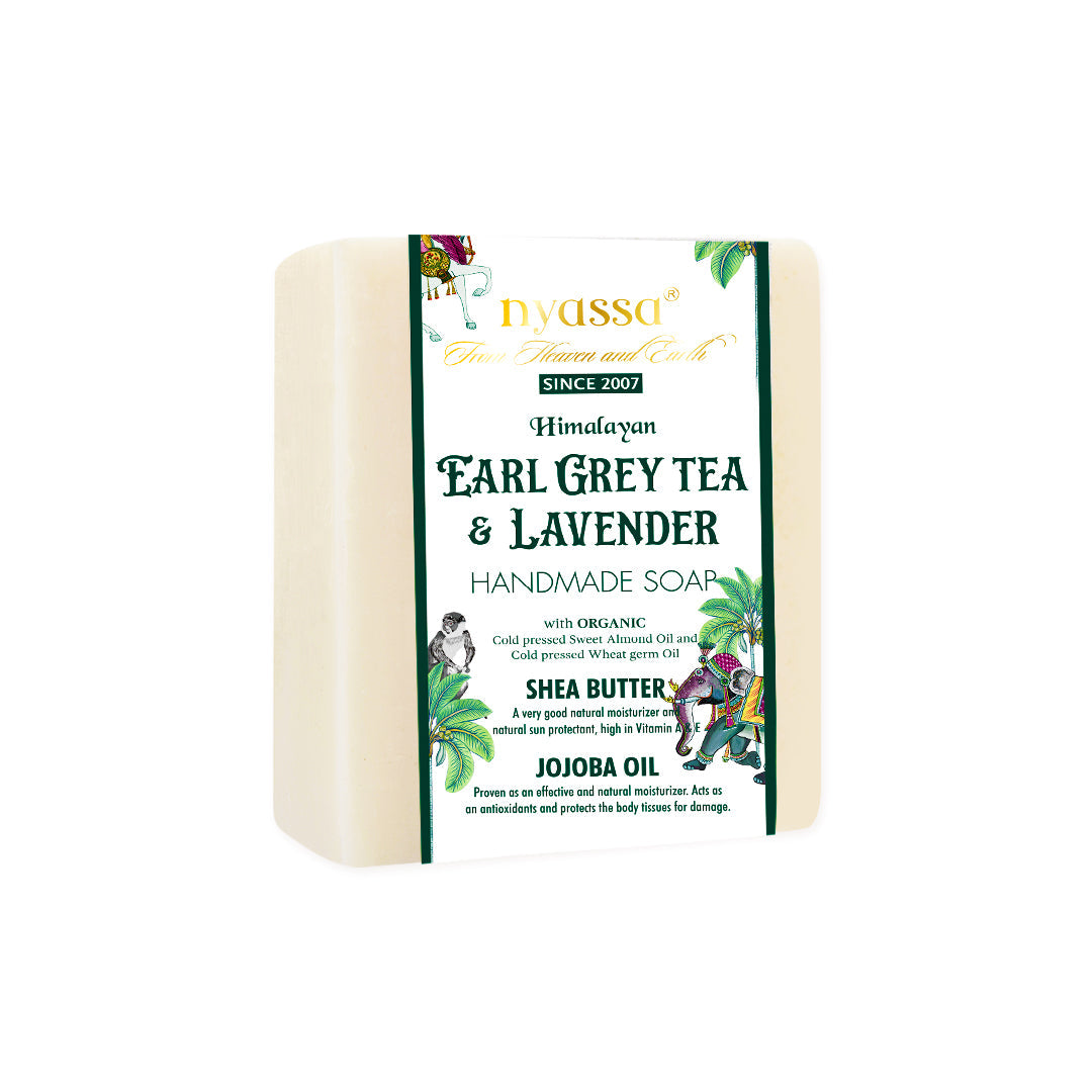 Earl Grey Tea & Lavender Handmade Natural Bathing Soap 150gm