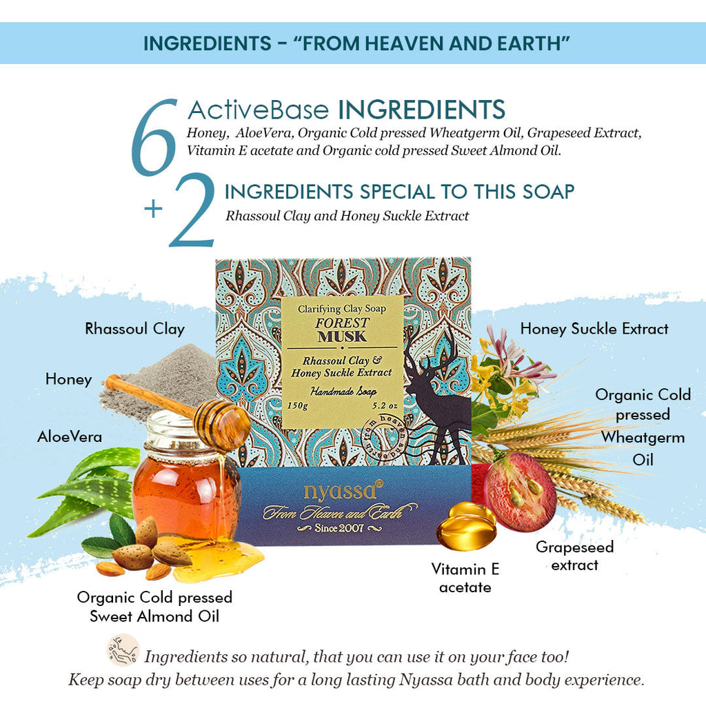 Forest Musk Handmade Soap 150gm