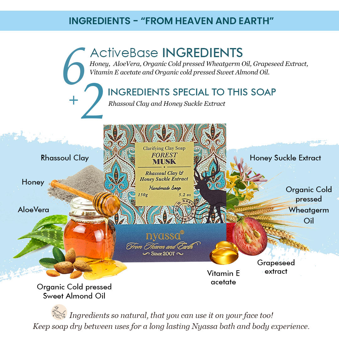 Forest Musk Handmade Soap 150gm