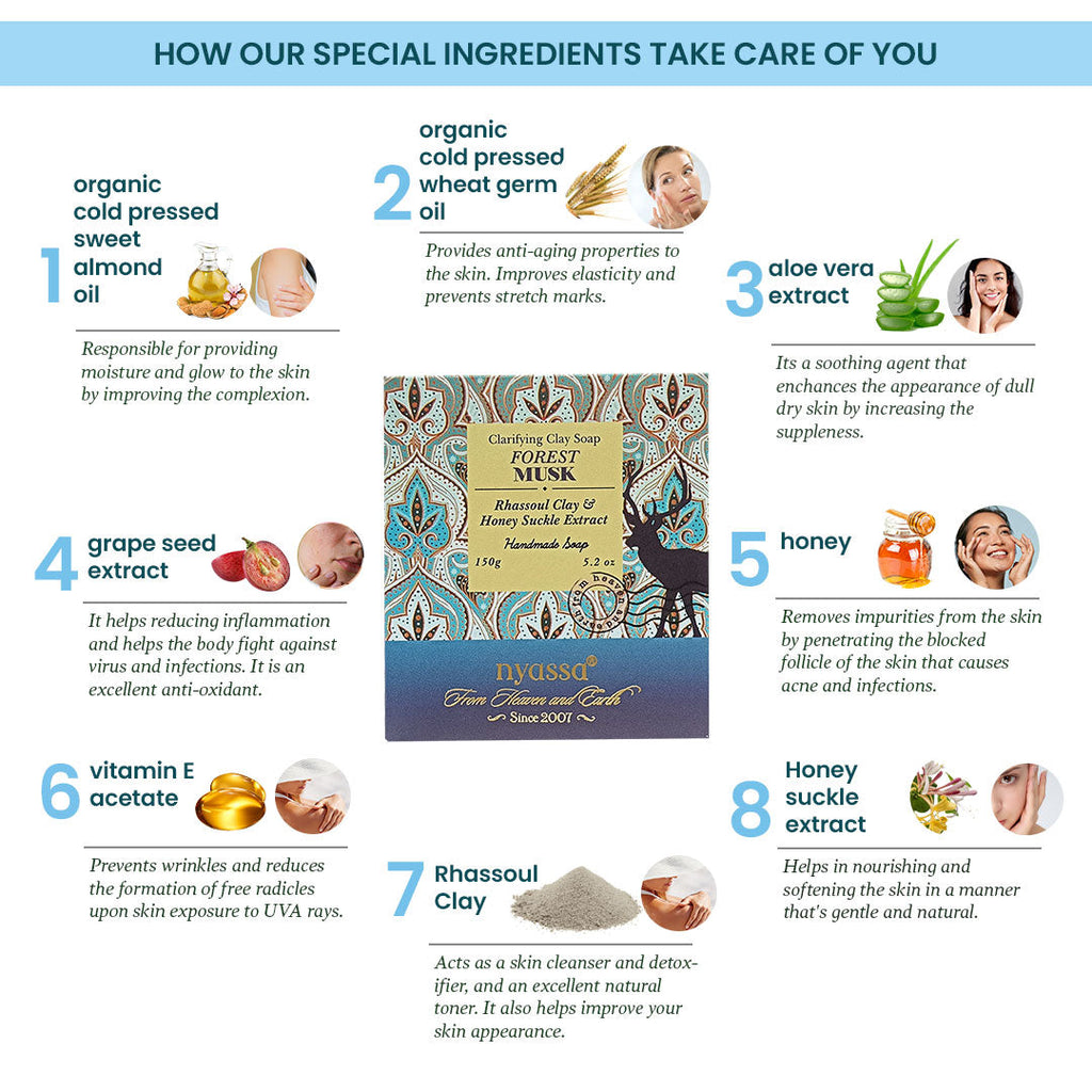 Forest Musk Handmade Soap 150gm