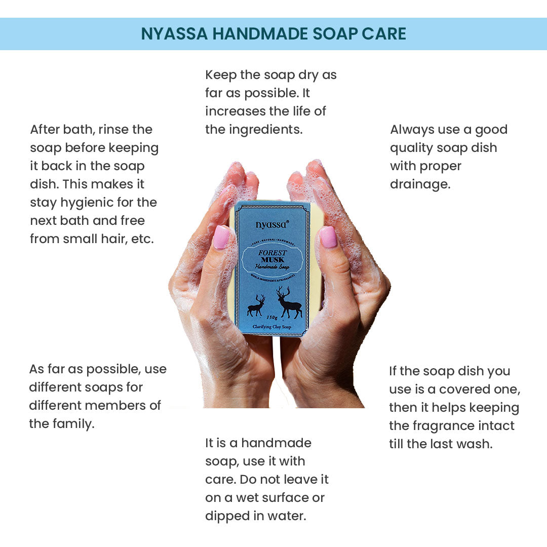 Forest Musk Handmade Soap 150gm