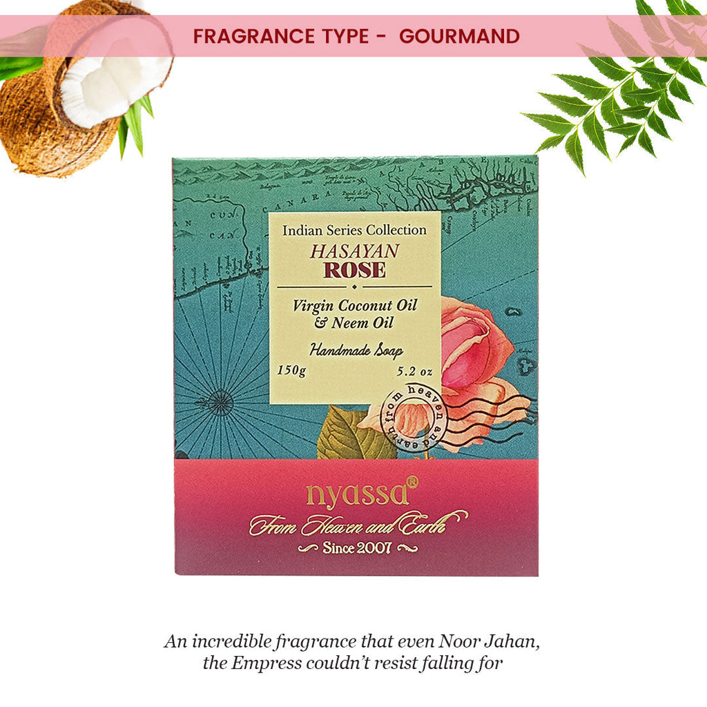 Hasayan Rose Handmade Soap 150gm
