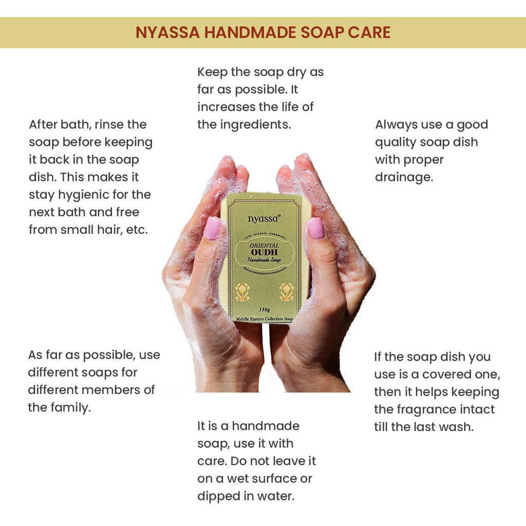Oriental Oudh Handmade Soap 150gm