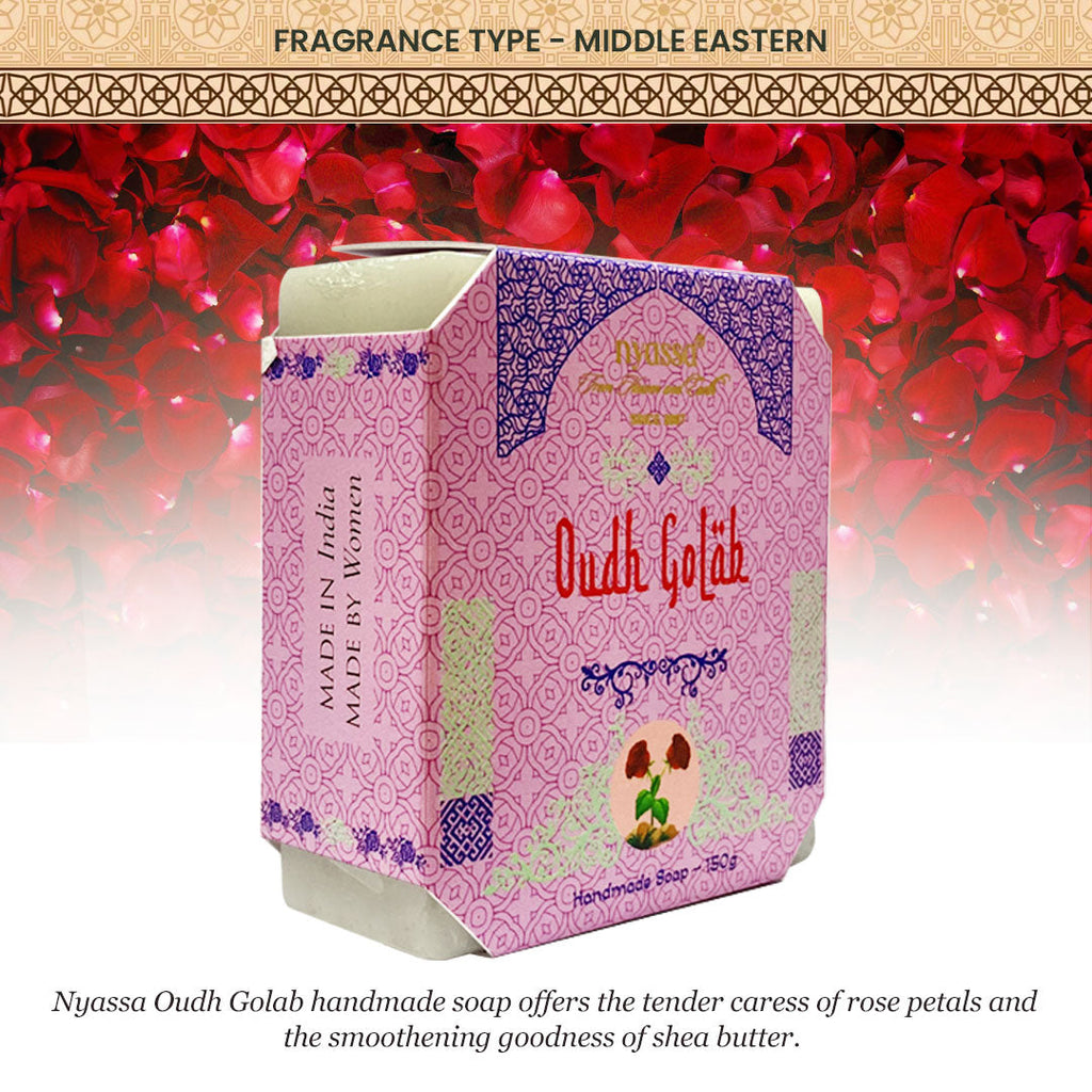Oudh Golab Handmade Soap 150gm
