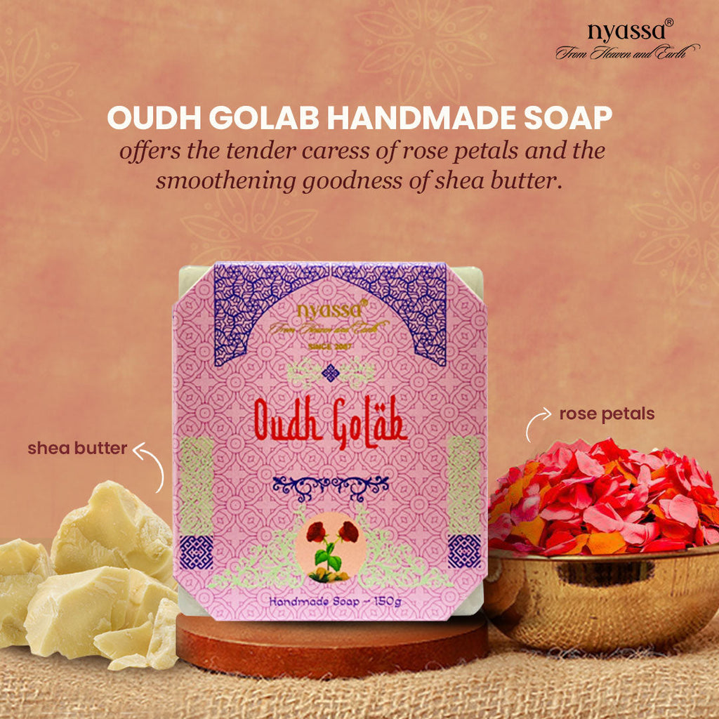 Oudh Golab Handmade Soap 150gm