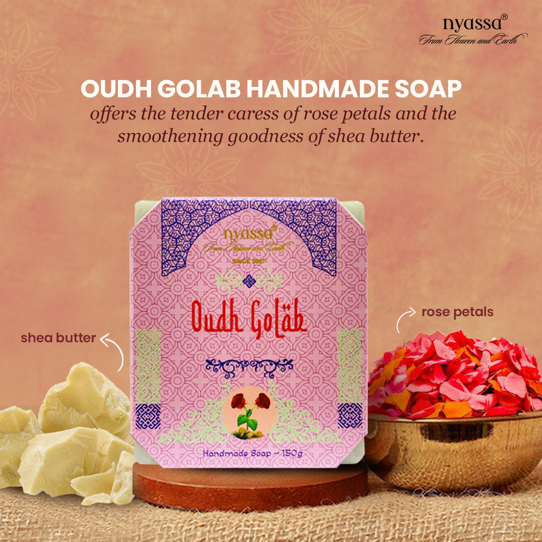 Oudh Golab Handmade Soap 150gm