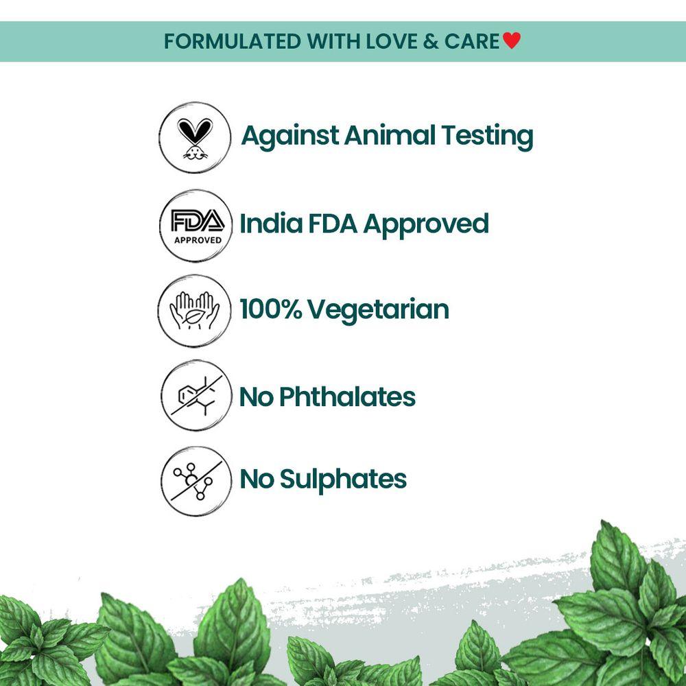 Peppy Mint Handmade Loofah Soap 150 gm - Nyassa