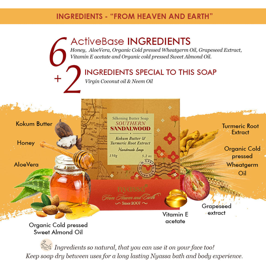 Southern Sandalwood Handmade Soap 150gm