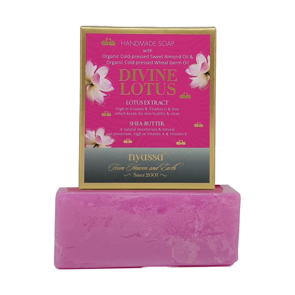 Divine Lotus Handmade Soap 150gm