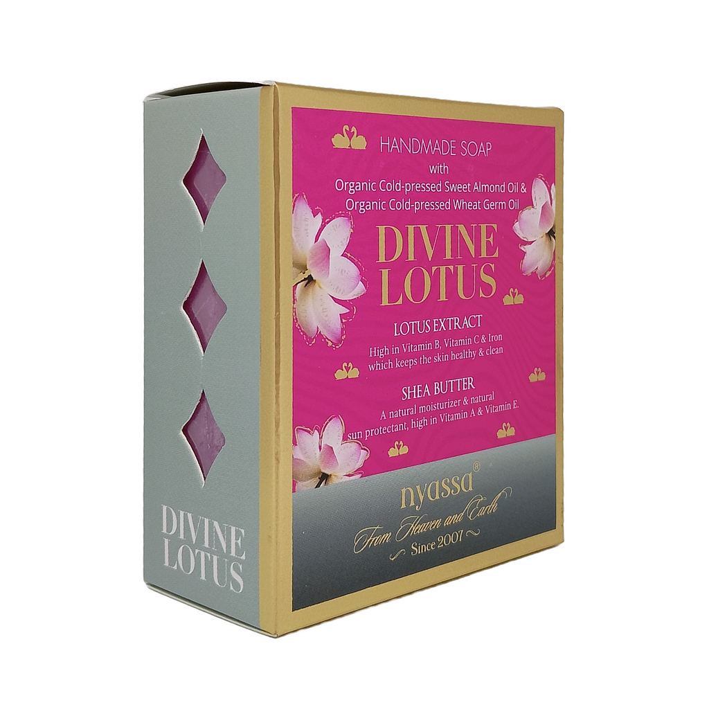 Divine Lotus Handmade Soap 150gm