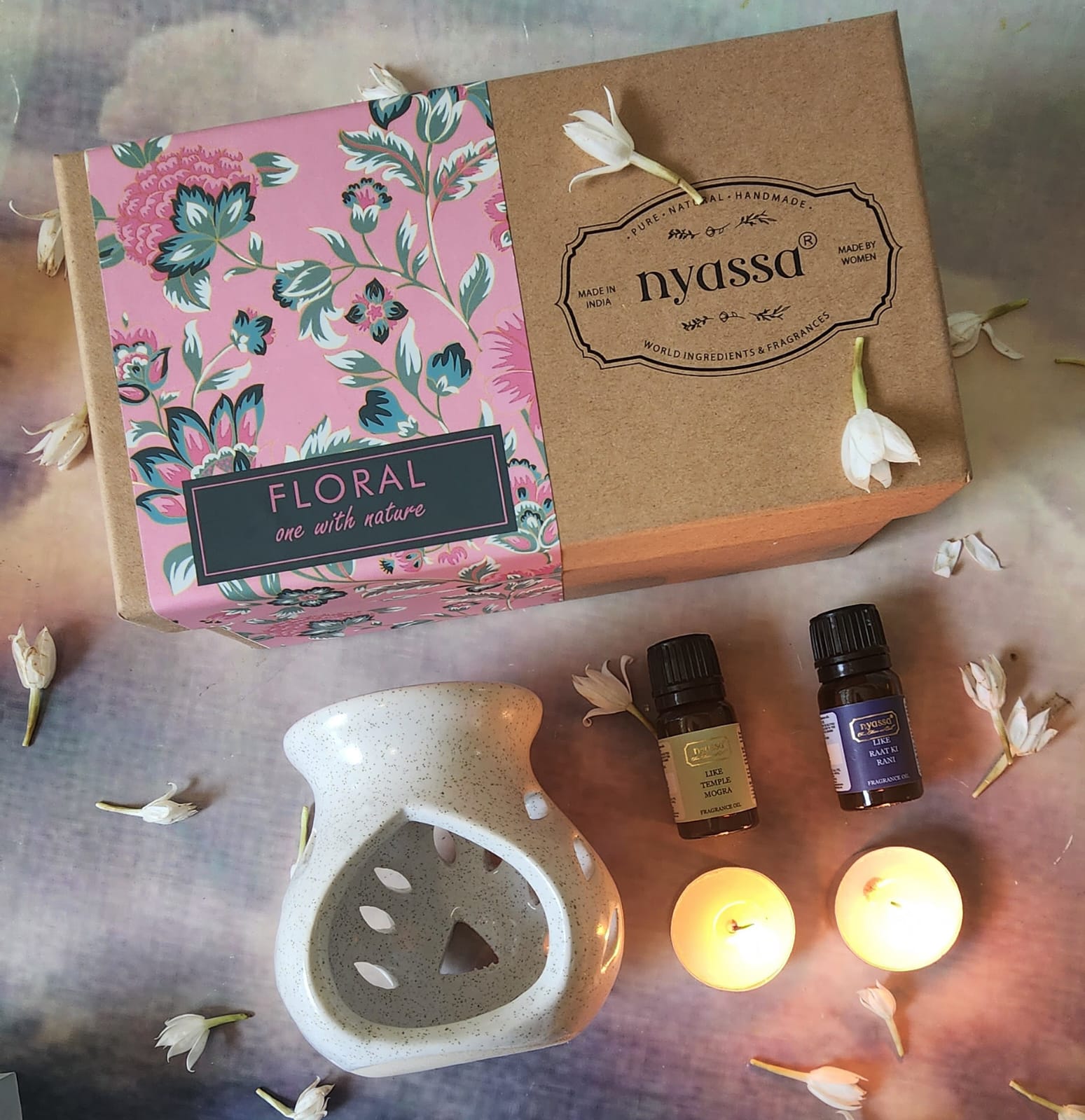 Floral Luxurious Indian Home Fragrance Set