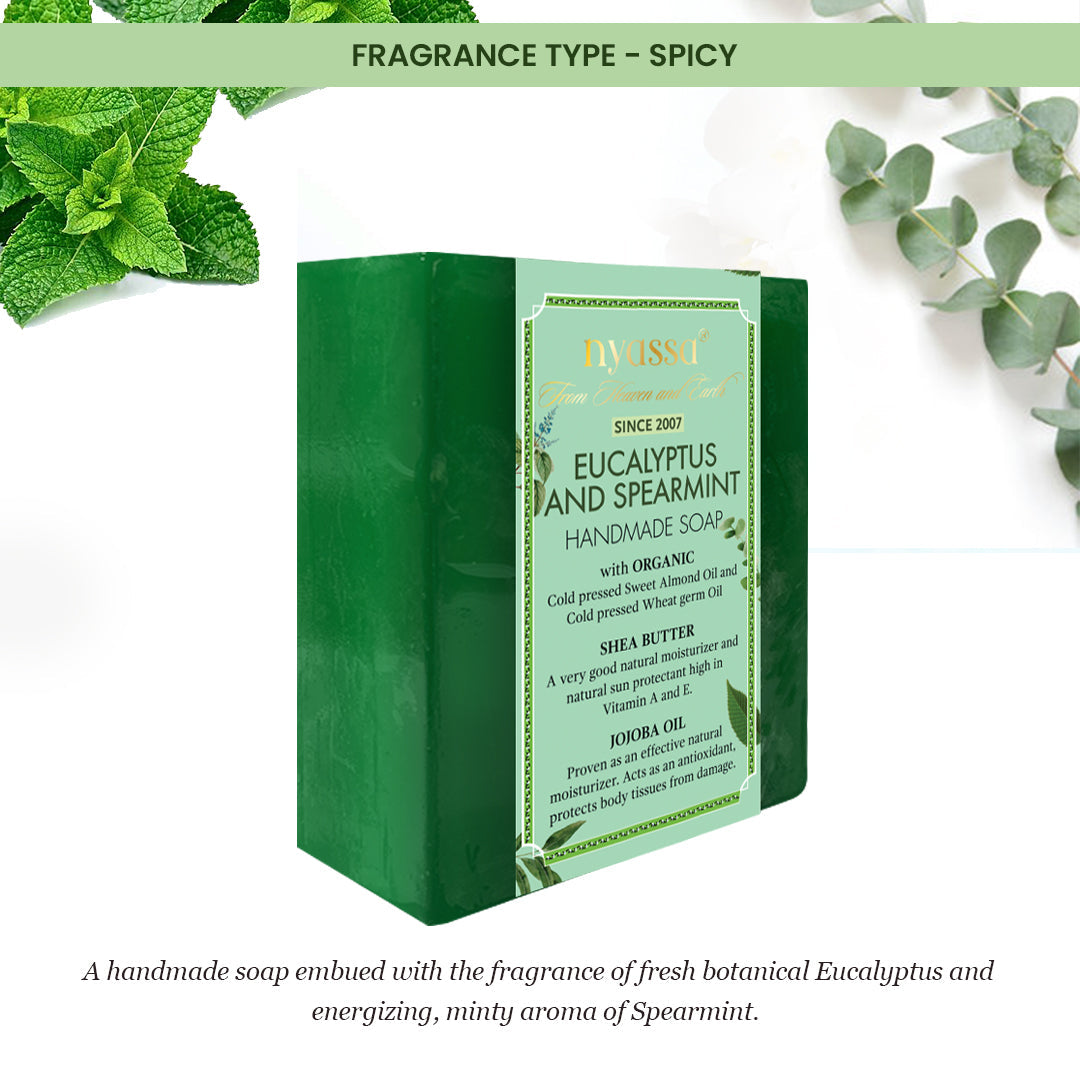 Eucalyptus & Spearmint Handmade Soap 150gms