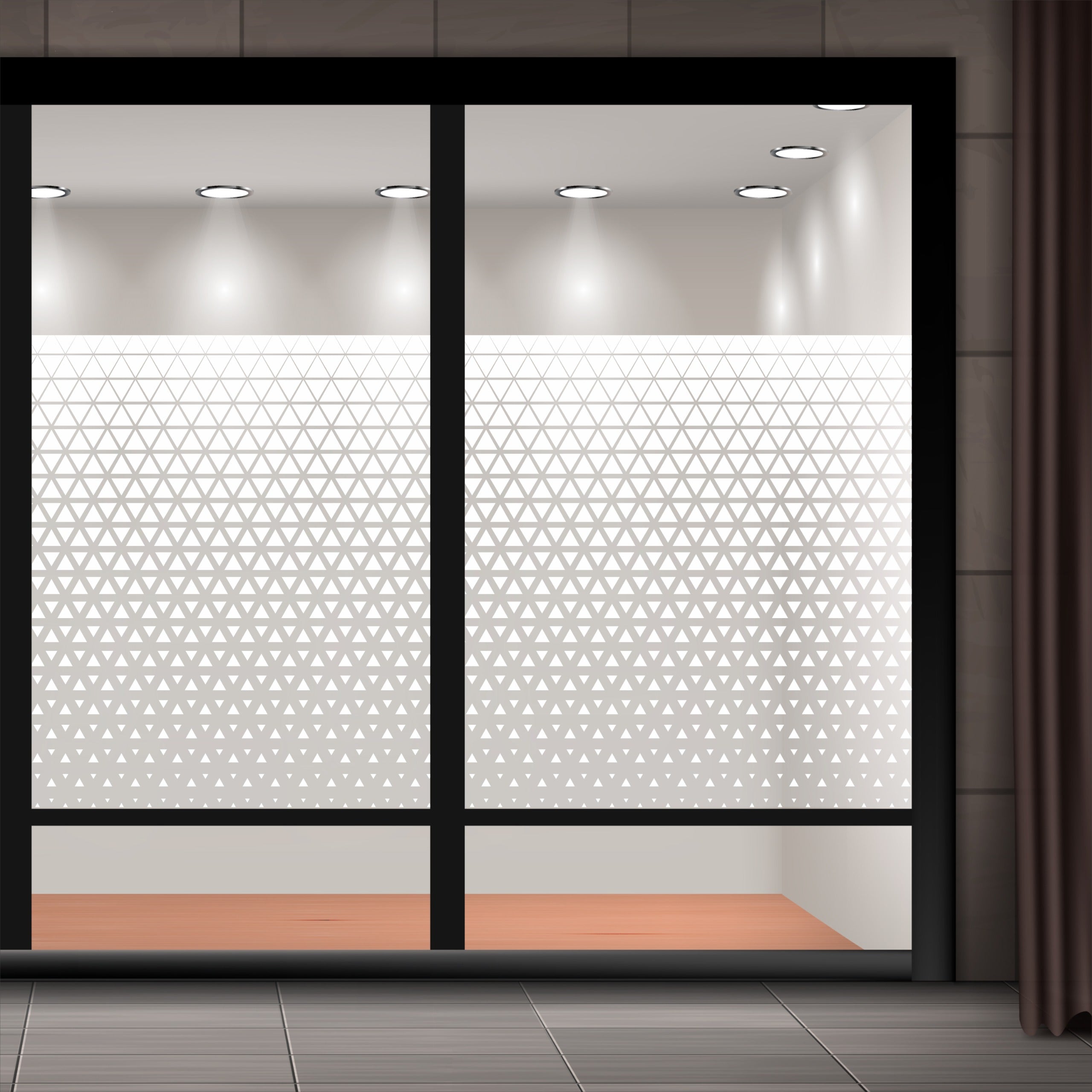 Self Adhesive Decorative Glass Films - GLB08