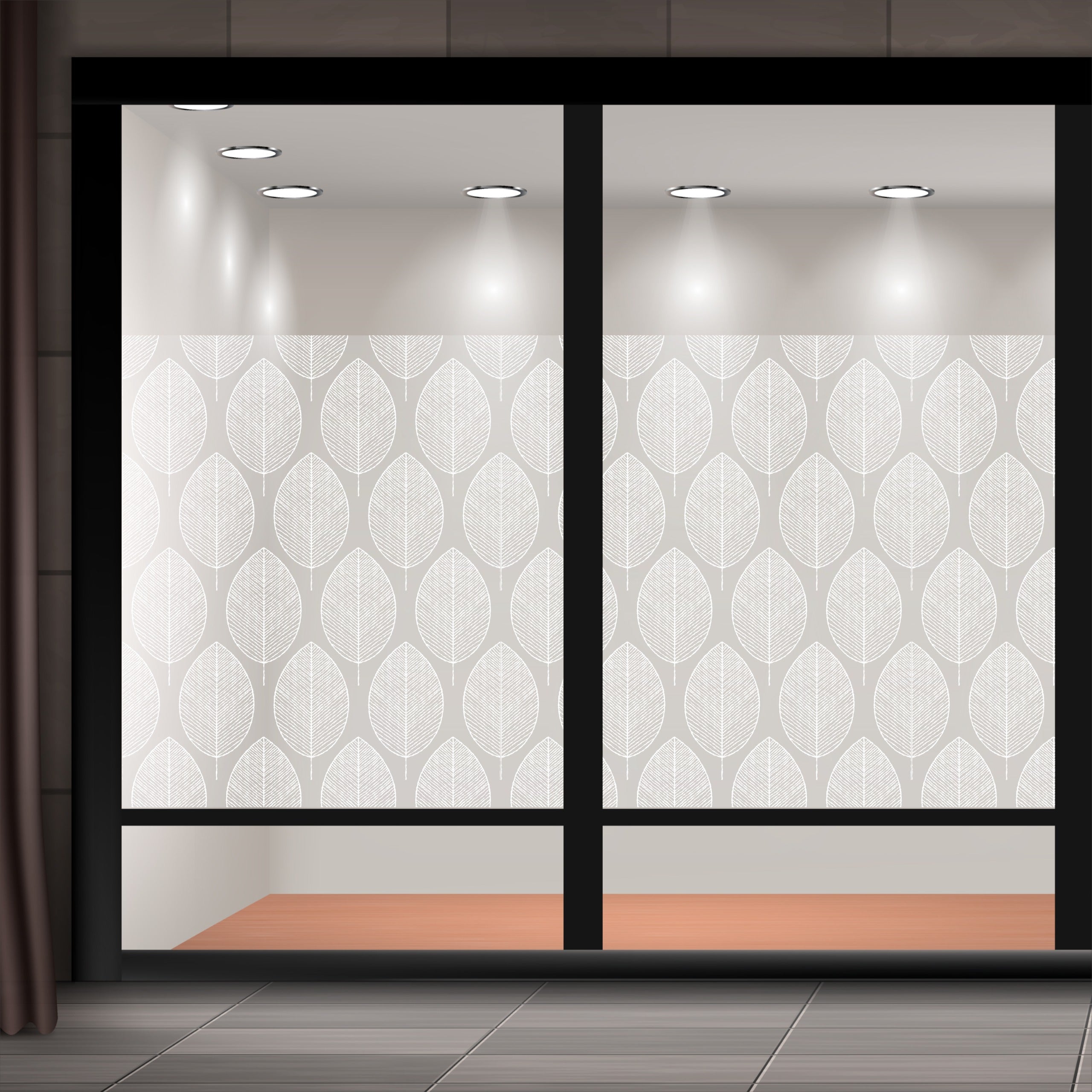 Self Adhesive Decorative Glass Films - GLB09