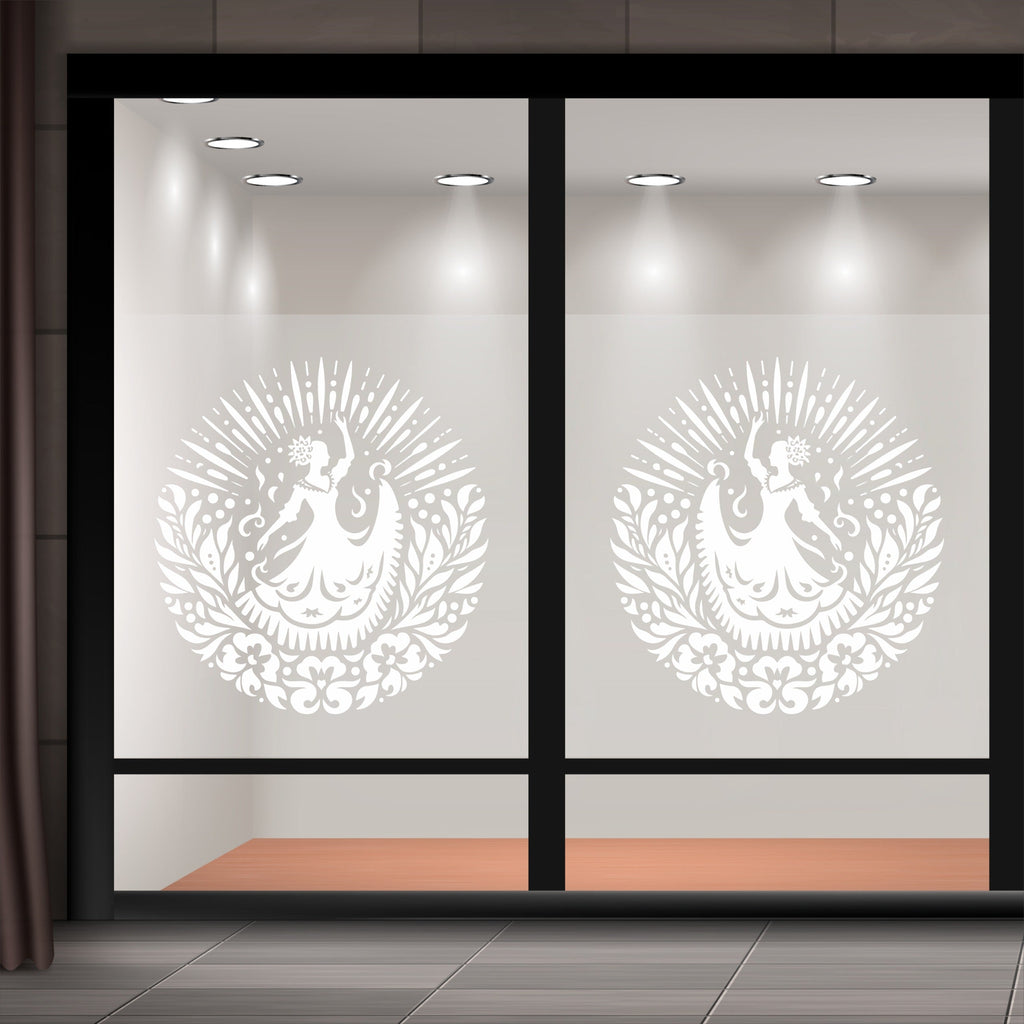 Self Adhesive Decorative Glass Films - GLB10