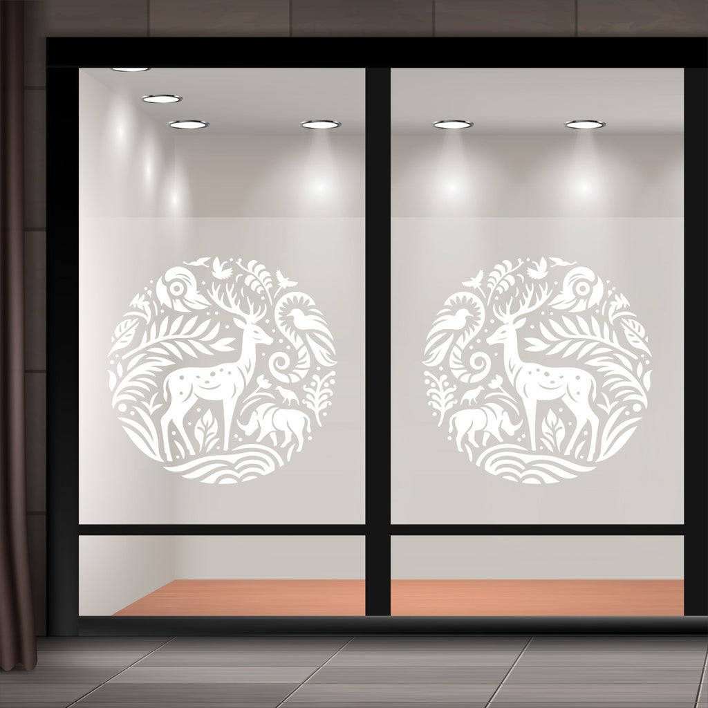 Self Adhesive Decorative Glass Films - GLB11