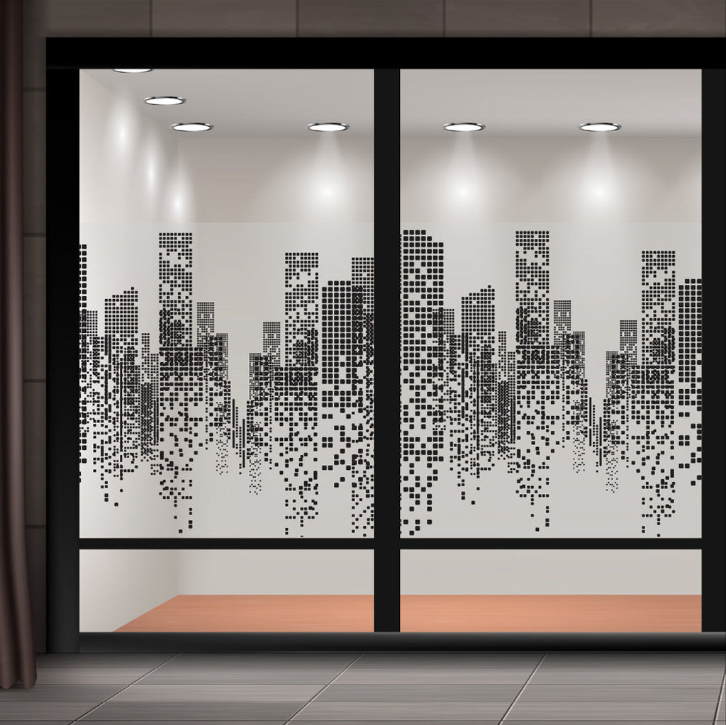 Self Adhesive Decorative Glass Films - 01