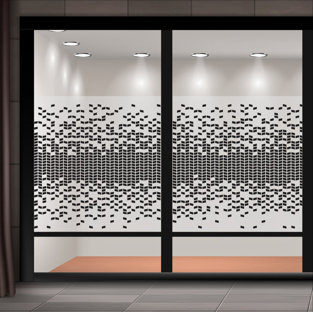 Self Adhesive Decorative Glass Films - GLB02