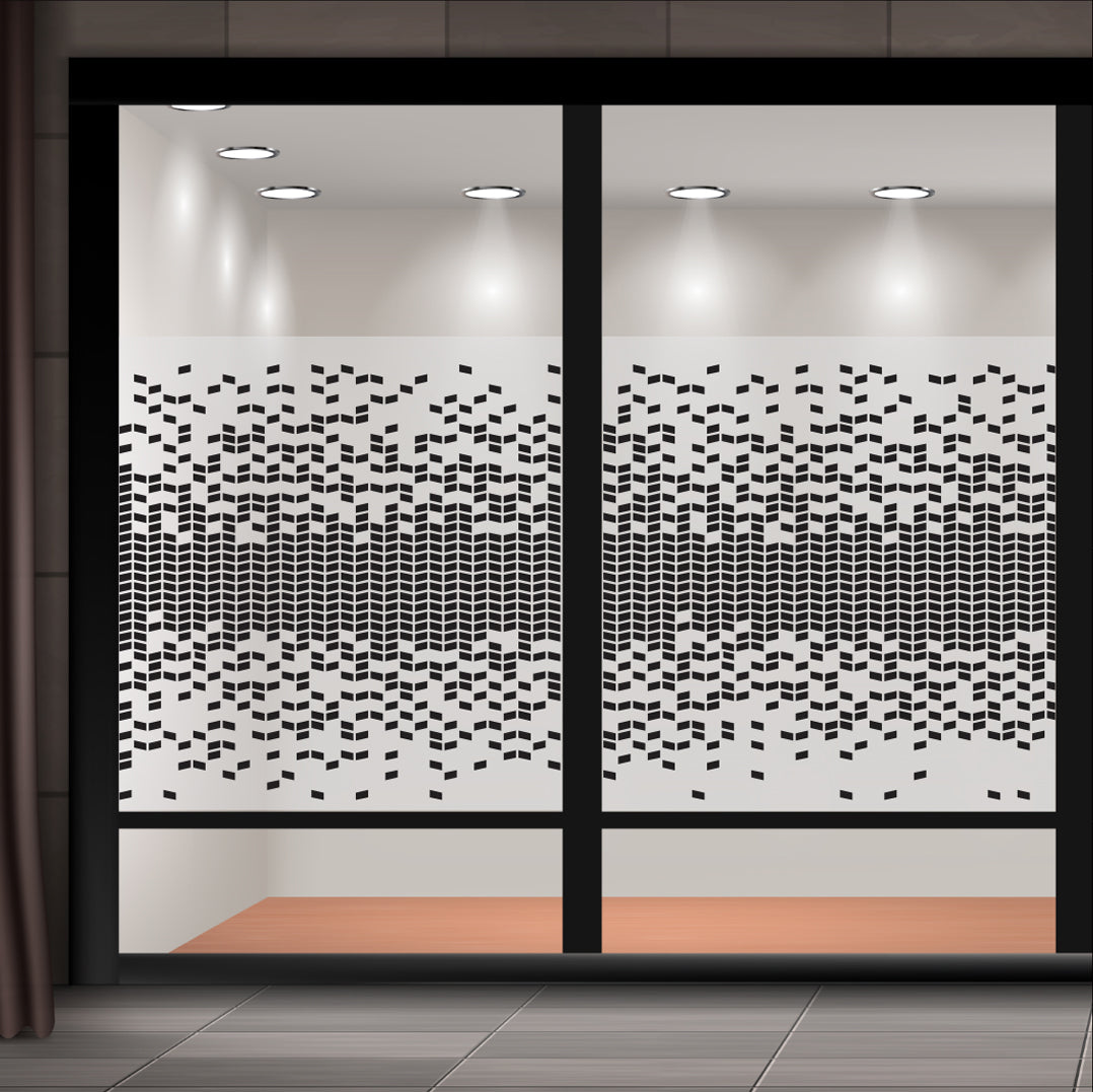 Self Adhesive Decorative Glass Films - GLB02