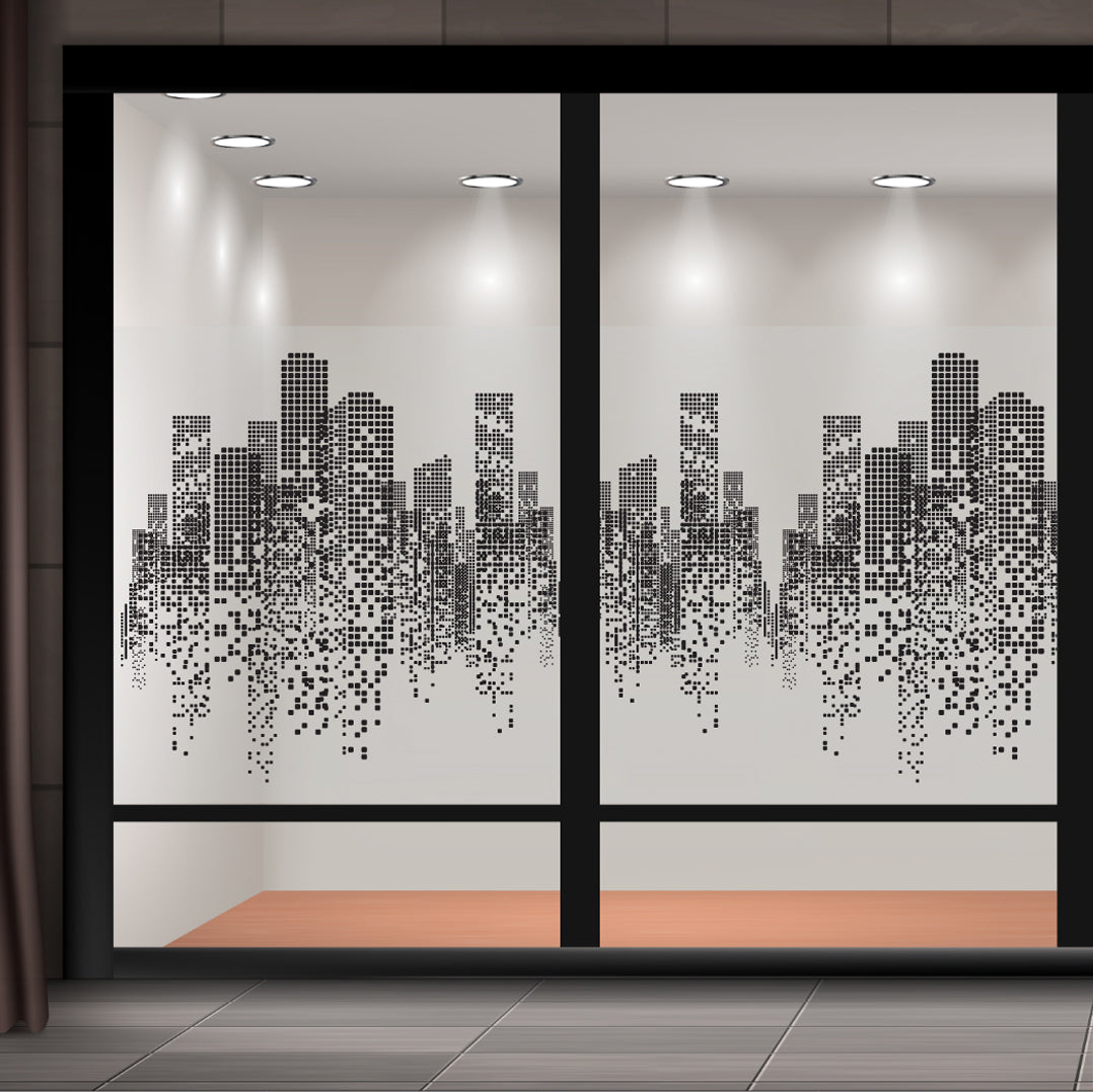 Self Adhesive Decorative Glass Films - GLB03