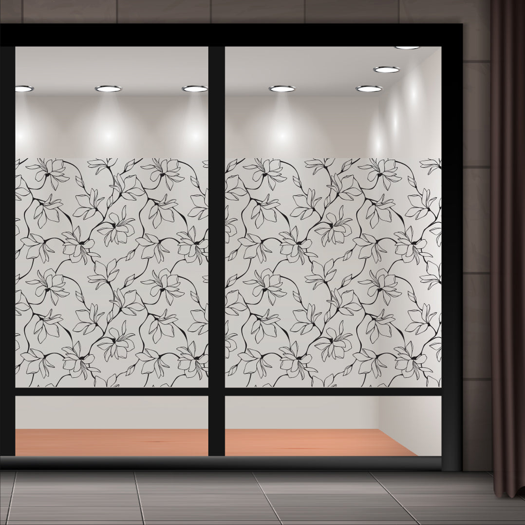 Self Adhesive Decorative Glass Films - GLB04