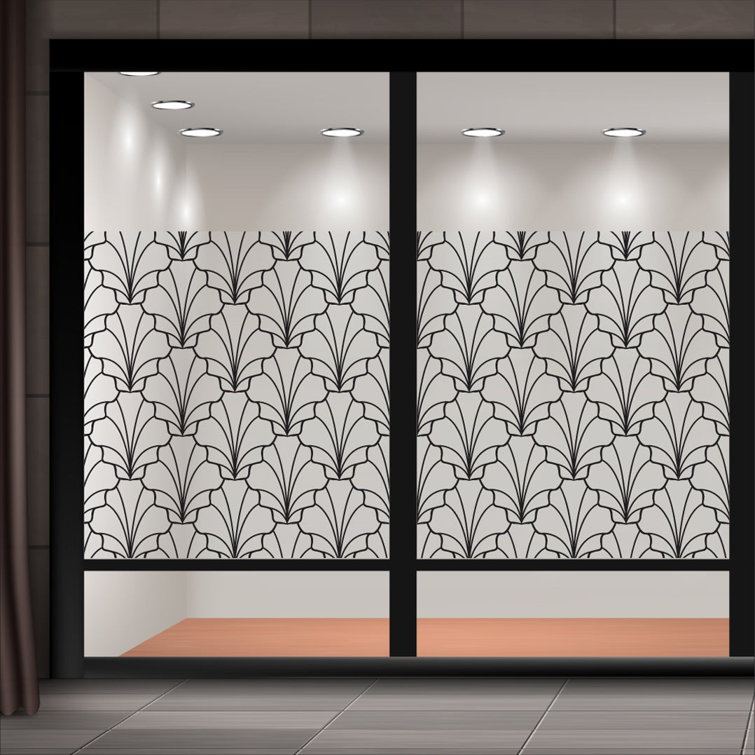 Self Adhesive Decorative Glass Films - GLB05