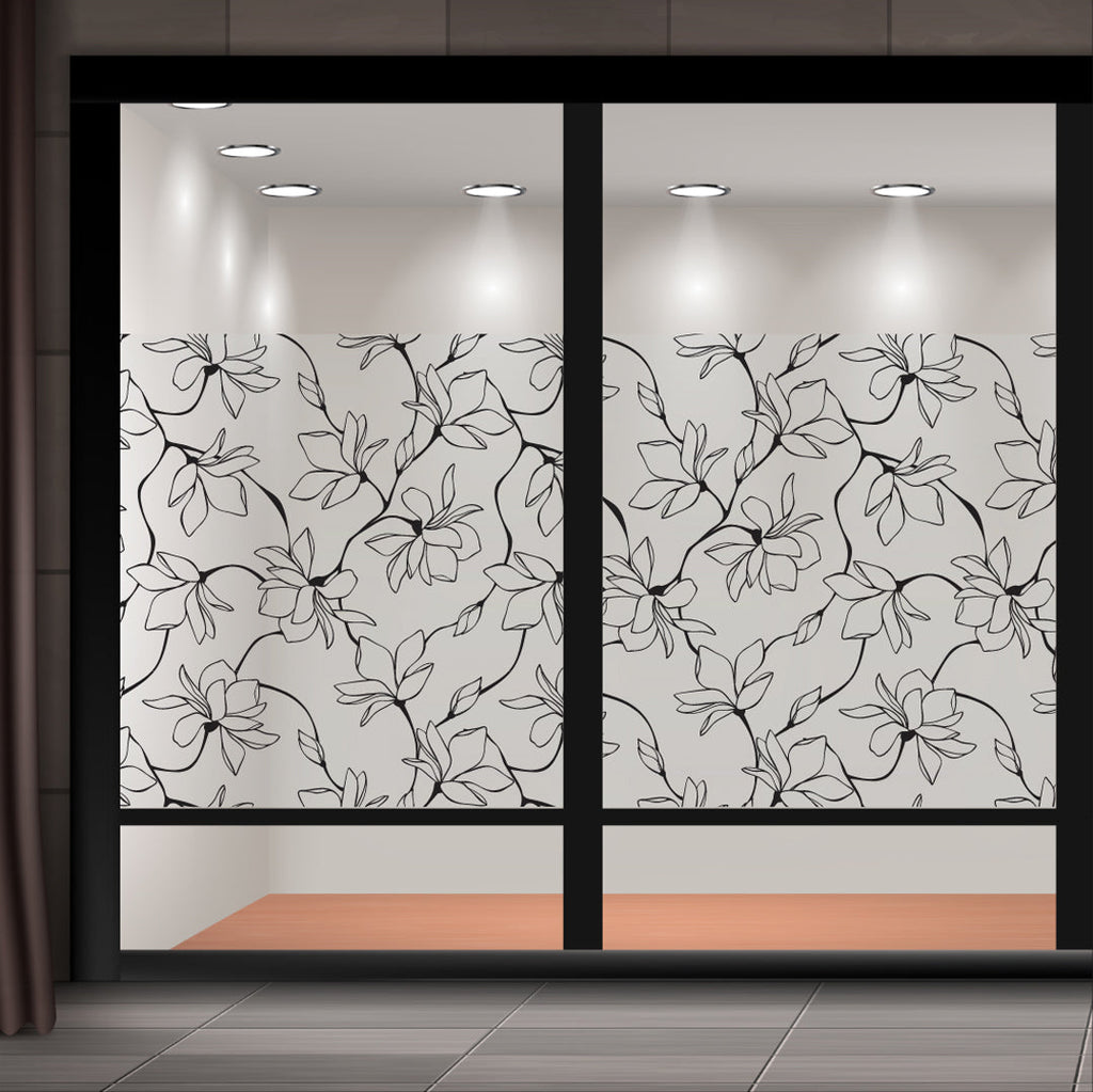 Self Adhesive Decorative Glass Films - GLB07