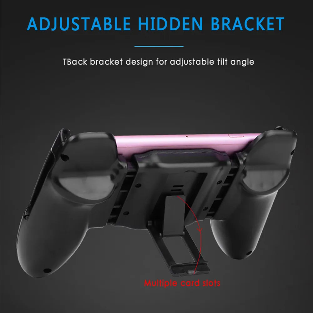 3 in 1 Mobile Game Controller Compatible with Fortnite iPhone/Android Portable Gamepad Mobile Controller Triggers