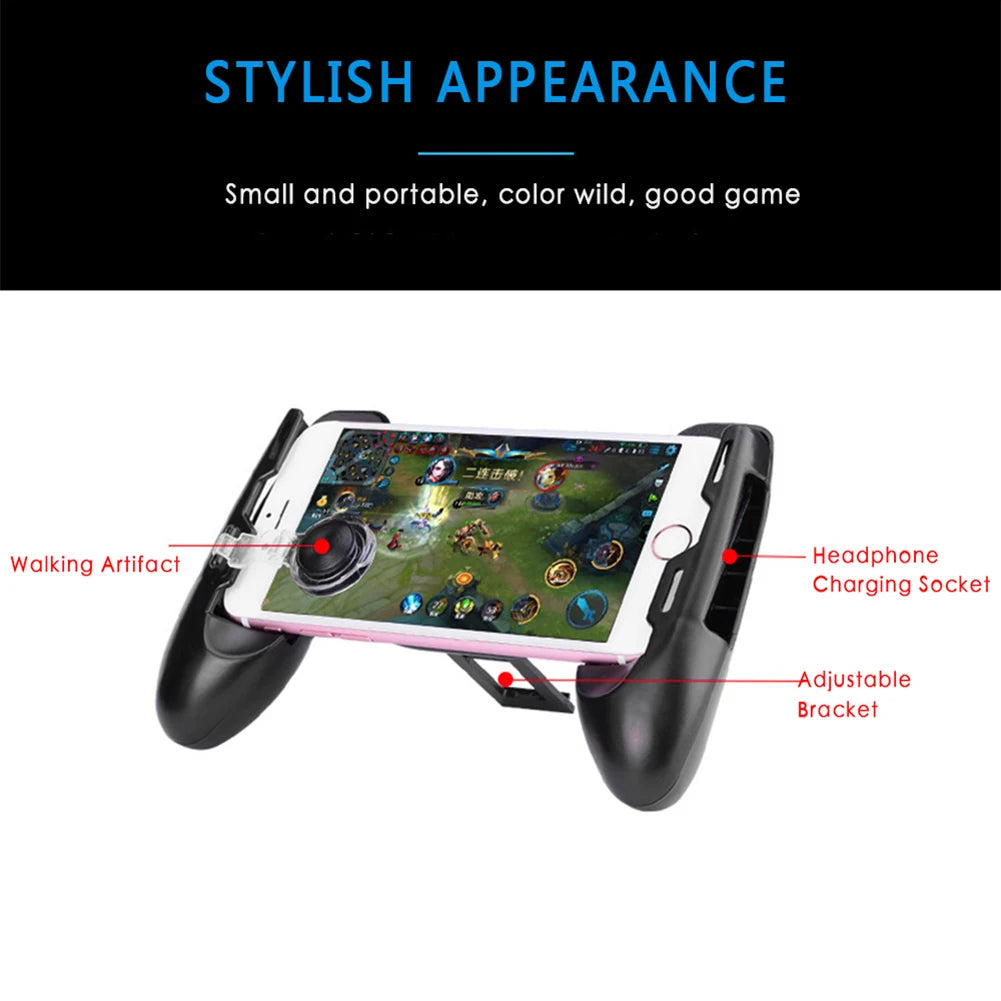 3 in 1 Mobile Game Controller Compatible with Fortnite iPhone/Android Portable Gamepad Mobile Controller Triggers