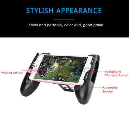 3 in 1 Mobile Game Controller Compatible with Fortnite iPhone/Android Portable Gamepad Mobile Controller Triggers
