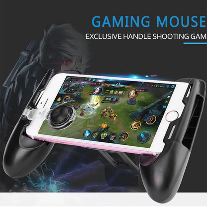 3 in 1 Mobile Game Controller Compatible with Fortnite iPhone/Android Portable Gamepad Mobile Controller Triggers