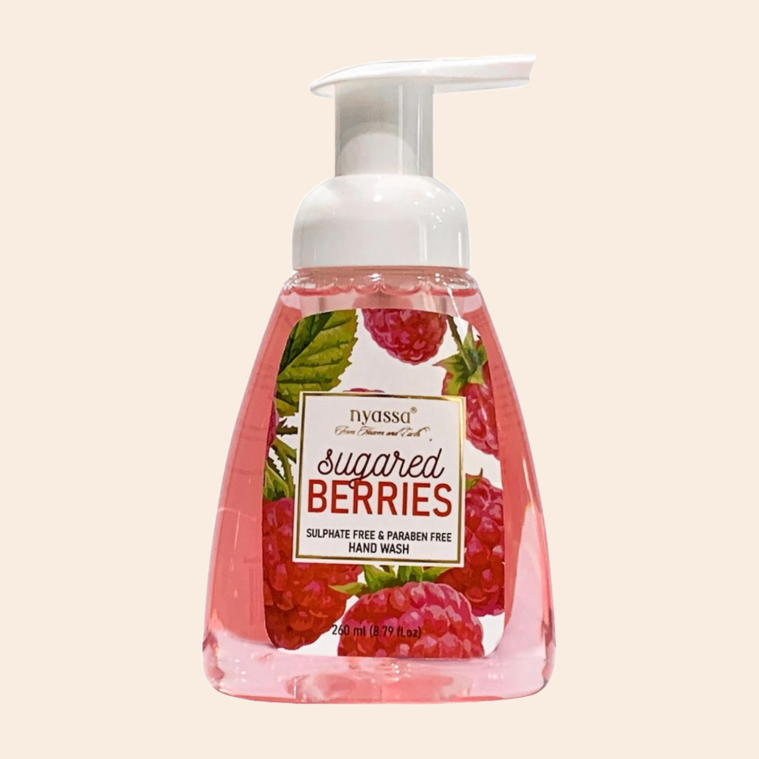 Sugared berries Sulphate Free and Paraben Free Handwash 260ml