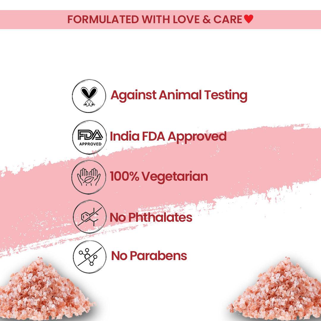 Himalayan Pink Bath Salt 220 GMS - Nyassa