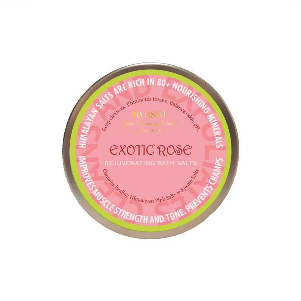 Exotic Rose Rejuvenating Bath Salts 220gm