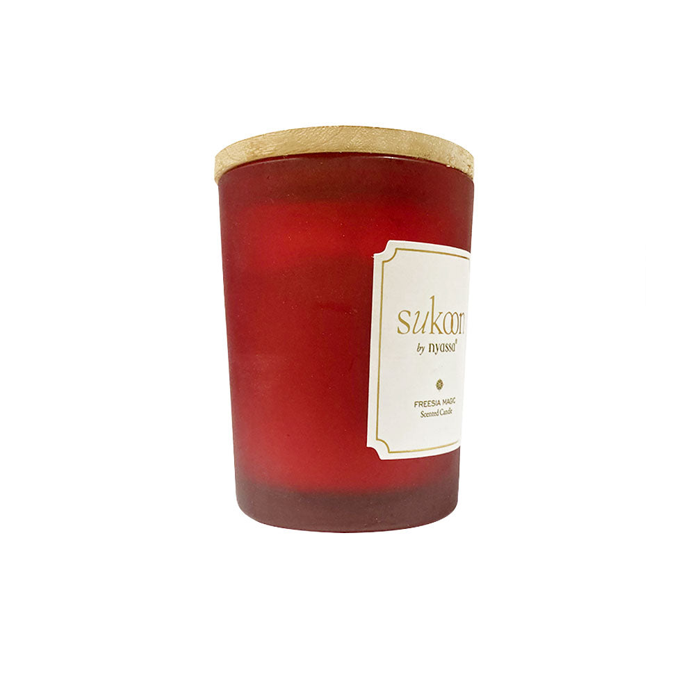 Freesia Magic Scented Candle | Freesia Flowers Floral Fragrance