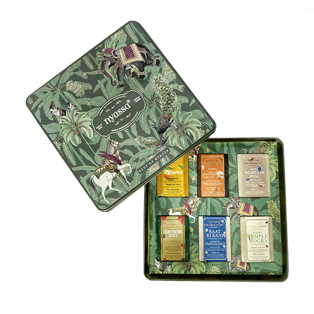 Best of Nyassa - Handmade Soaps Collection 75gmx6