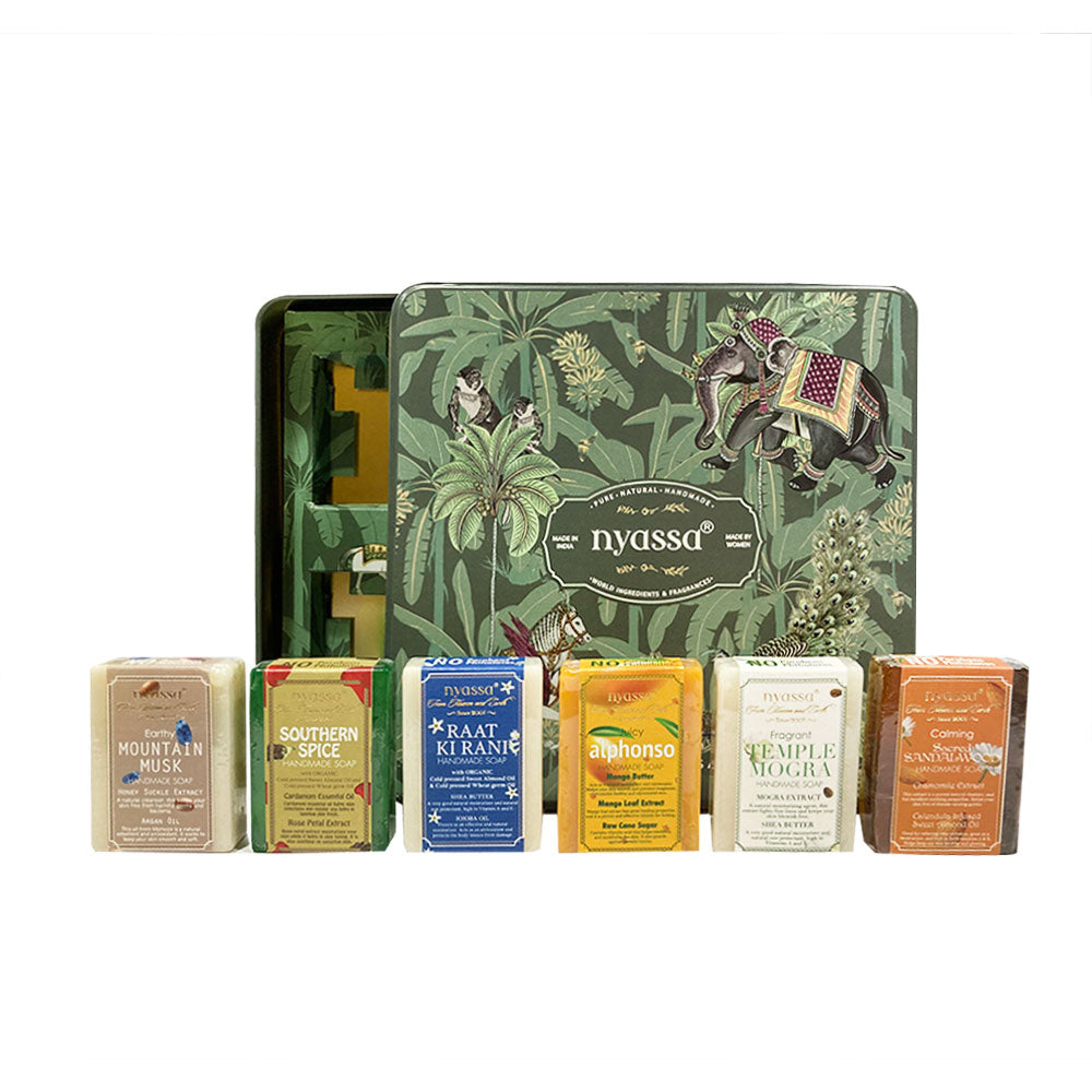 Best of Nyassa - Handmade Soaps Collection 75gmx6