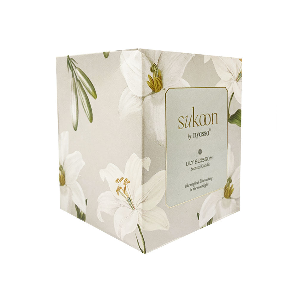 Lily Blossom Scented Candle | Lilies Floral Fragrance