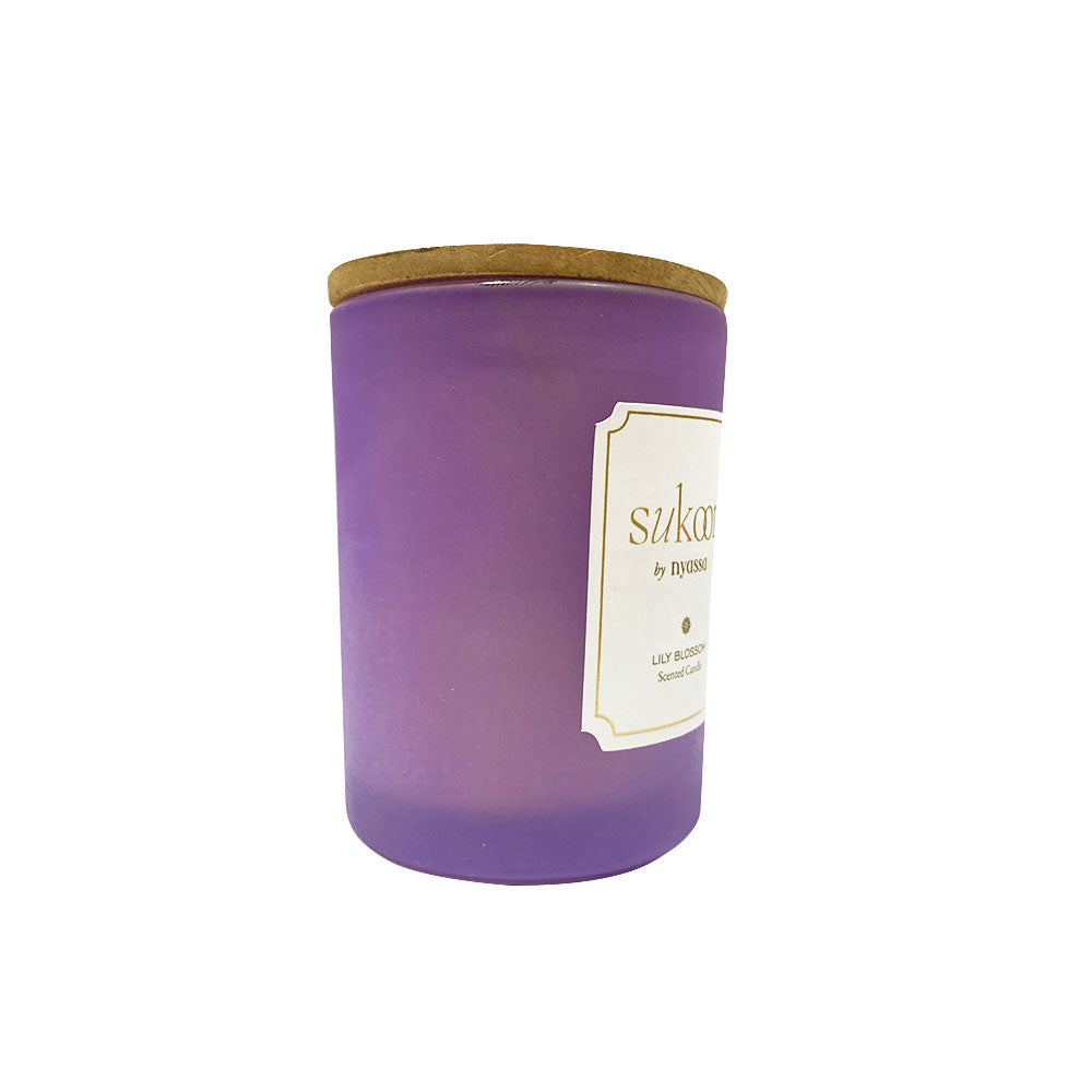 Lily Blossom Scented Candle | Lilies Floral Fragrance