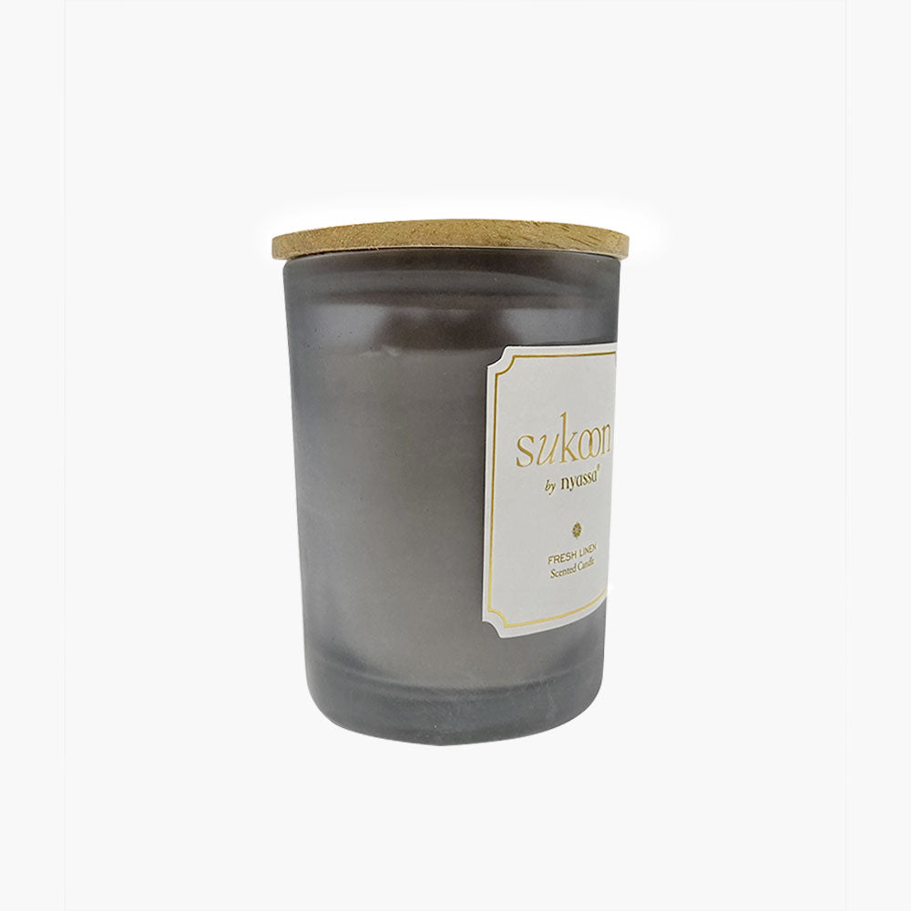Fresh Linen Scented Candle | Fresh Mediterranean Sea Fragrance