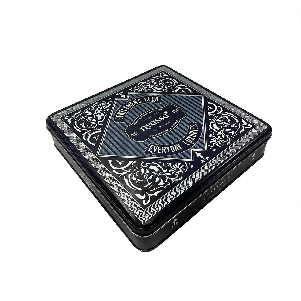 Gentlemen’s Club Everyday Luxuries  Handmade soaps Collection for Men - Tin Box Gift Set - 75gmx6 Soaps
